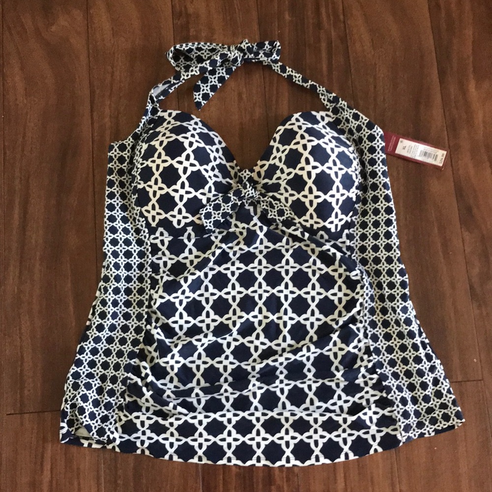 Merona tankini top NWT